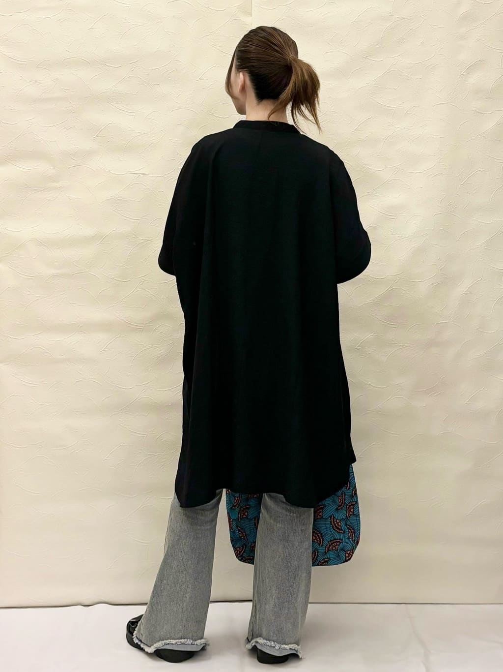 しばまる。さんの「SHOO･LA･RUE｜【ひんやり/S-LL】ストレッチフレアデニム」を使ったコーディネート