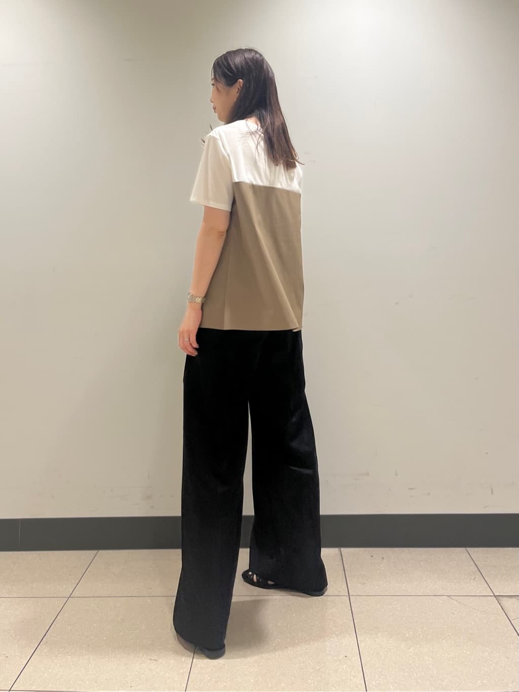 shokoさんの「INDIVI｜【洗える】ビスチェレイヤード風トップス」を使ったコーディネート