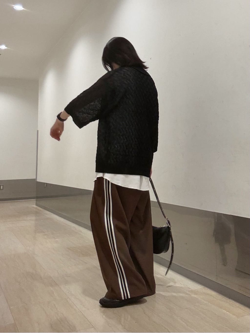 Renaさんの「tk.TAKEO KIKUCHI｜ストローヤーンポロニット」を使ったコーディネート