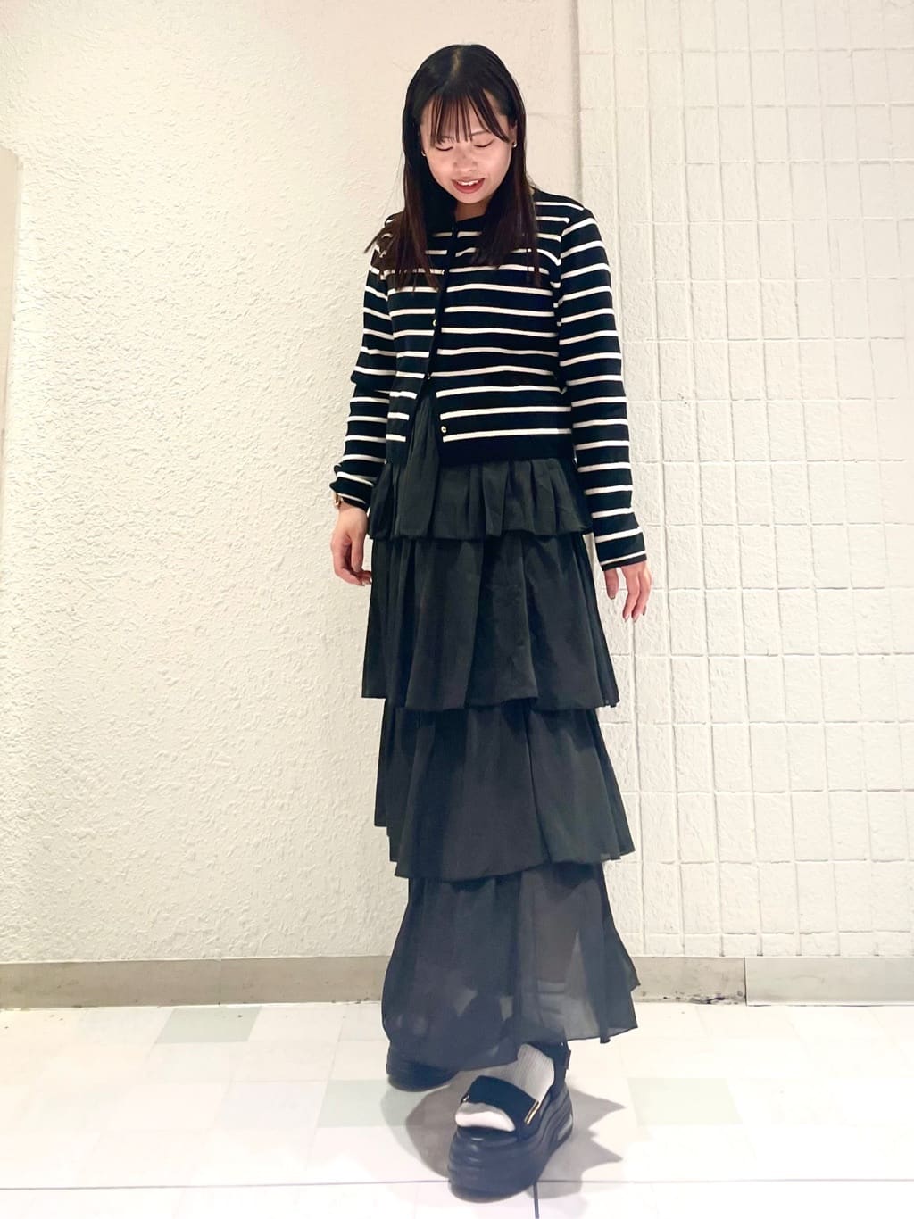 SEIKOさんの「ESPERANZA｜厚底フラットスポサン」を使ったコーディネート