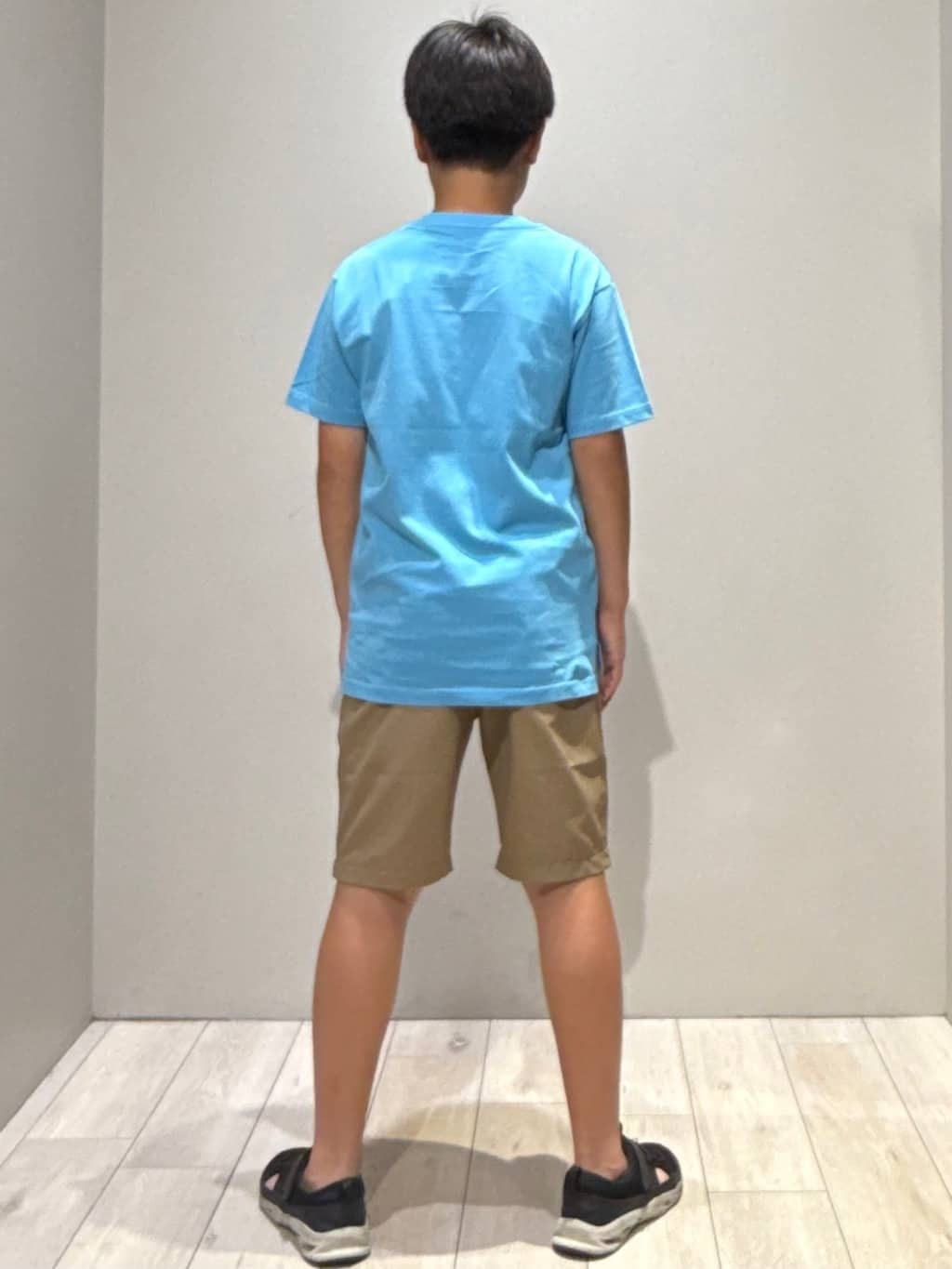 kuboさんの「THE SHOP TK｜【110－160/6色展開】コットン半袖Tシャツ/洗濯機OK」を使ったコーディネート