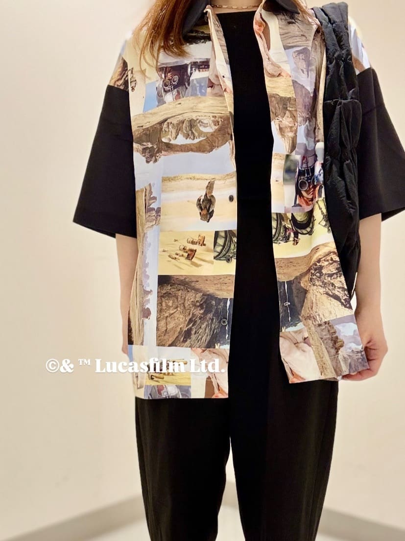 S.A.Oさんの「tk.TAKEO KIKUCHI｜【STAR WARS】Capsule Collection 2WAY半袖シャツ」を使ったコーディネート
