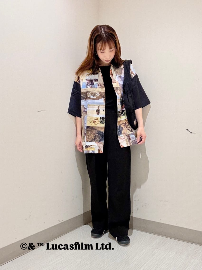 S.A.Oさんの「tk.TAKEO KIKUCHI｜【STAR WARS】Capsule Collection 2WAY半袖シャツ」を使ったコーディネート