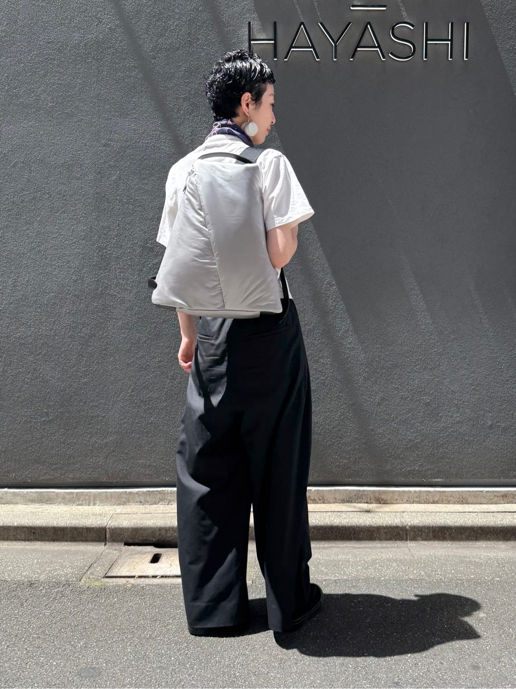 Kさんの「HIROKO HAYASHI｜ENORME（エノルメ）リュック」を使ったコーディネート