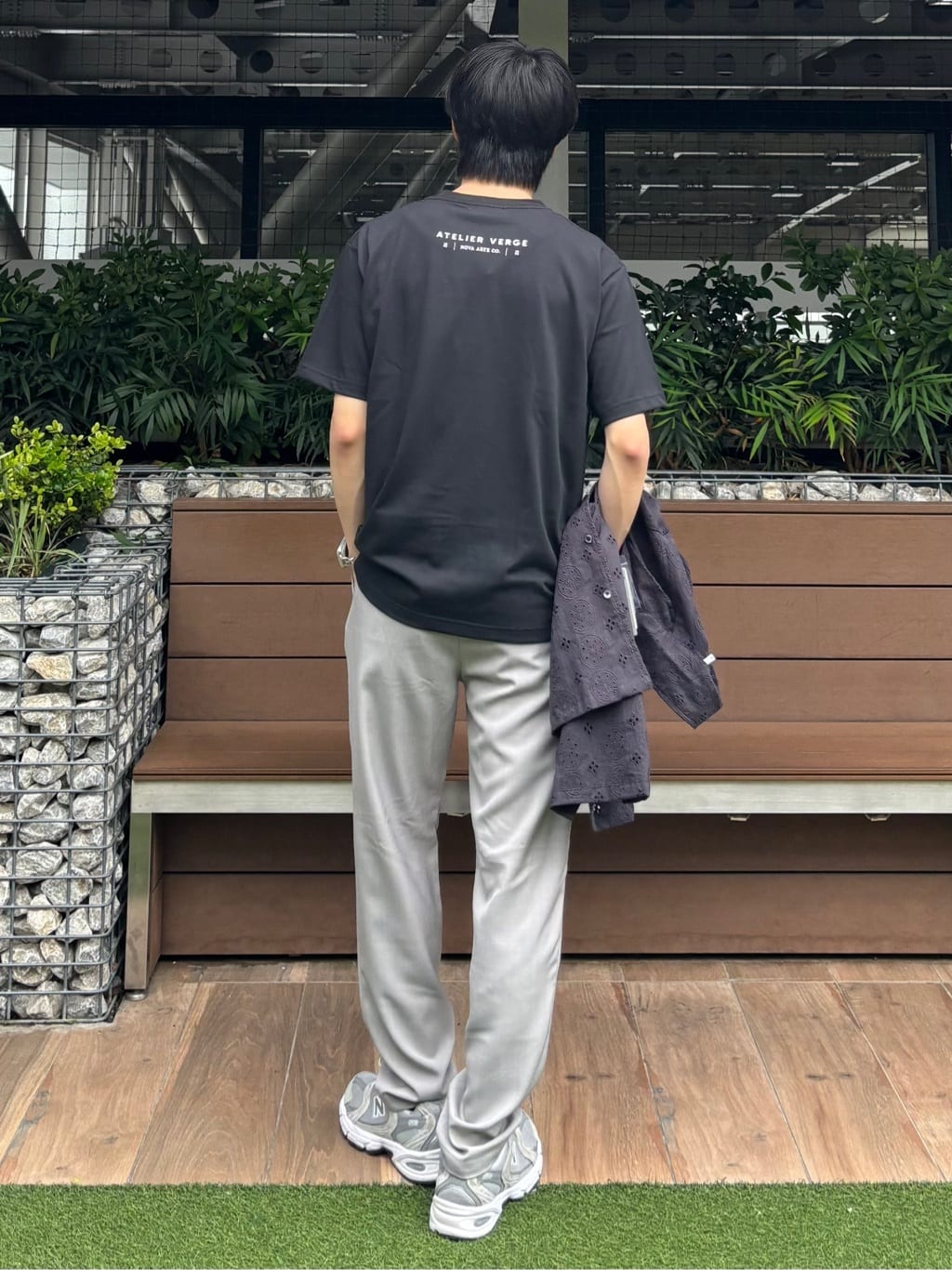 うらしーさんの「THE SHOP TK｜アートグラフィック 半袖Tシャツ 洗濯機OK」を使ったコーディネート