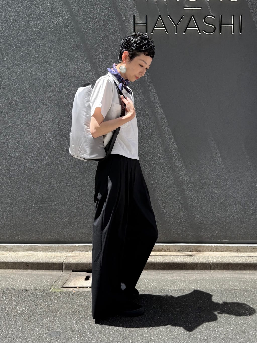 Kさんの「HIROKO HAYASHI｜ENORME（エノルメ）リュック」を使ったコーディネート