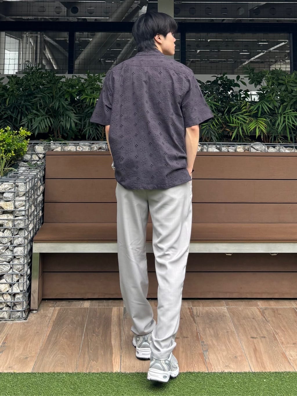 うらしーさんの「THE SHOP TK｜アートグラフィック 半袖Tシャツ 洗濯機OK」を使ったコーディネート