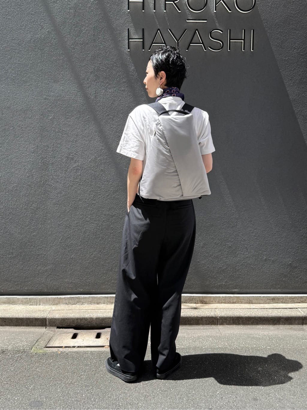 Kさんの「HIROKO HAYASHI｜ENORME（エノルメ）リュック」を使ったコーディネート
