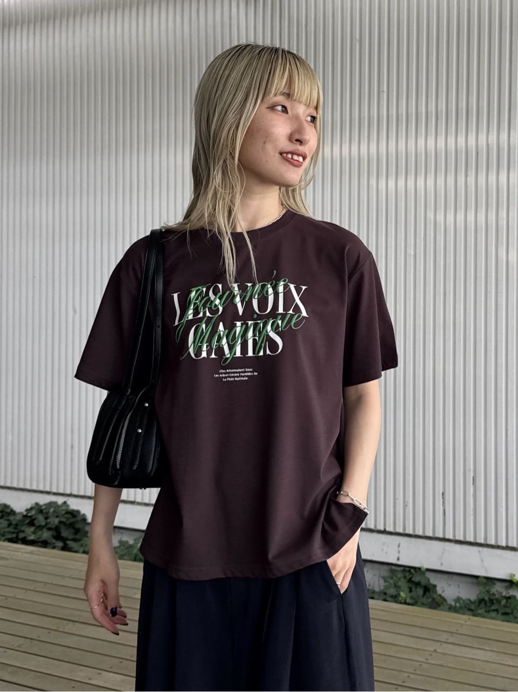 omaさんの「THE SHOP TK｜タックワイドパンツ【UV/洗濯機OK/セットUP可】」を使ったコーディネート