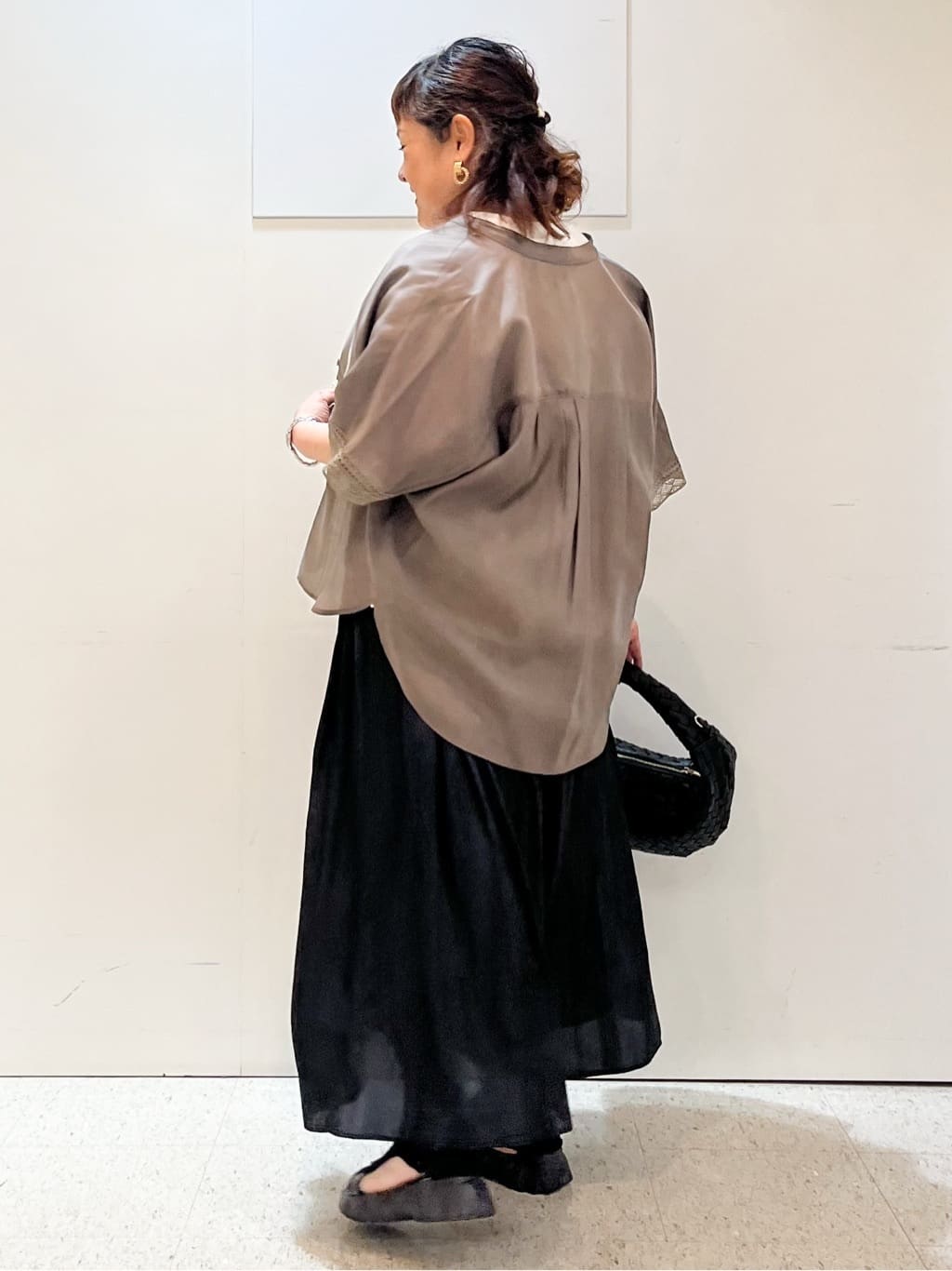 kimmyさんの「Reflect｜【ウエストゴム仕様／長く着られる◎】スカーチョパンツ」を使ったコーディネート