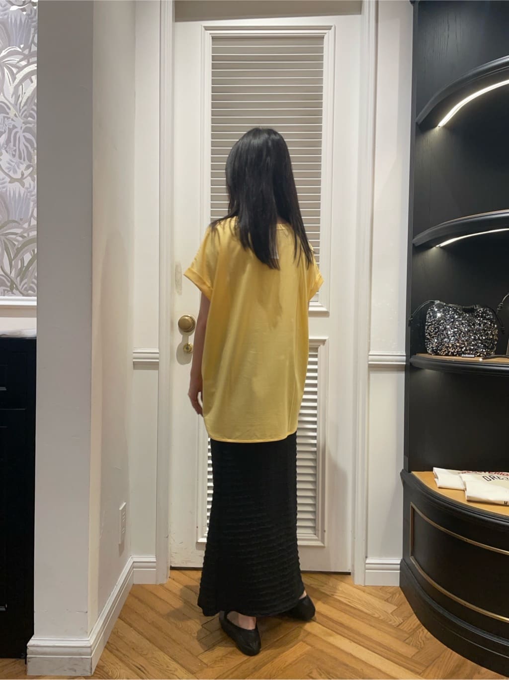 Karinさんの「DRESSTERIOR｜◆ソフトレザーバレエシューズ」を使ったコーディネート