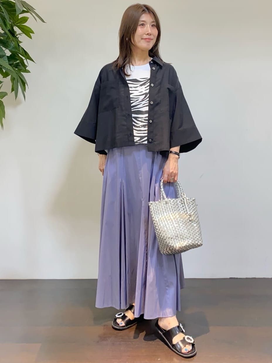 tomoさんの「UNTITLED｜コットンキャミソール」を使ったコーディネート