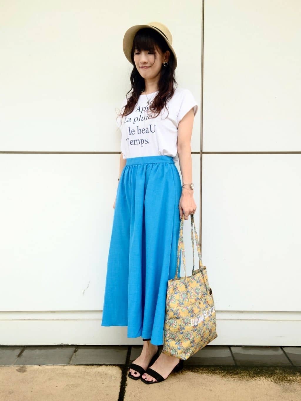 maimai*さんの「SHOO･LA･RUE｜【高レビュー/着丈選べる】華やかさをプラスする アソートロングスカート」を使ったコーディネート