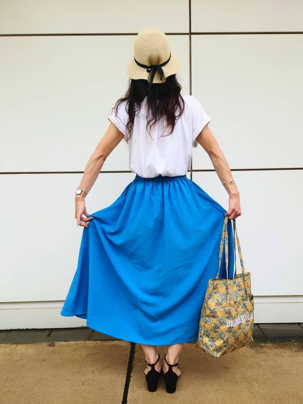 maimai*さんの「SHOO･LA･RUE｜【高レビュー/着丈選べる】華やかさをプラスする アソートロングスカート」を使ったコーディネート