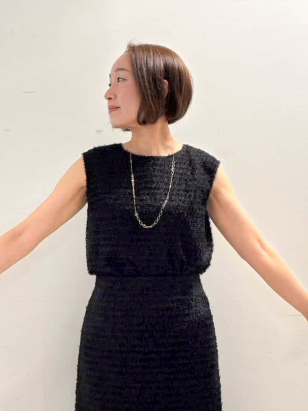 keikoさんの「COUP DE CHANCE｜◆【手洗い可／日本製】ジャカードブラウス」を使ったコーディネート