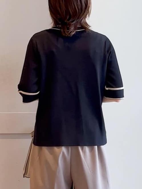 yamakoさんの「grove｜ロープベルトで差がつく 洗練リラックスパンツ」を使ったコーディネート