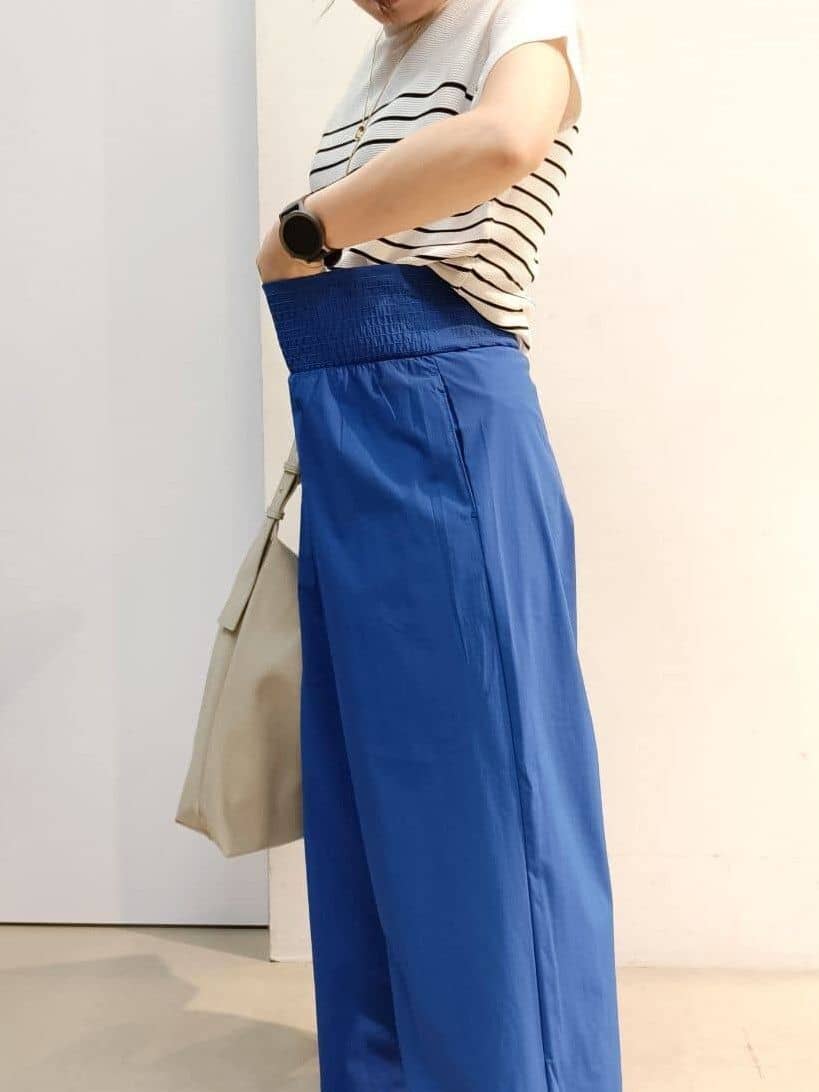 あんさんの「THE SHOP TK｜【6色展開】さらさらフレンチニット【毛玉になりにくい/洗濯機OK】」を使ったコーディネート