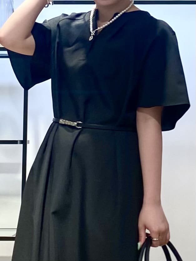misakiさんの「INDIVI｜パール調コインショートネックレス」を使ったコーディネート