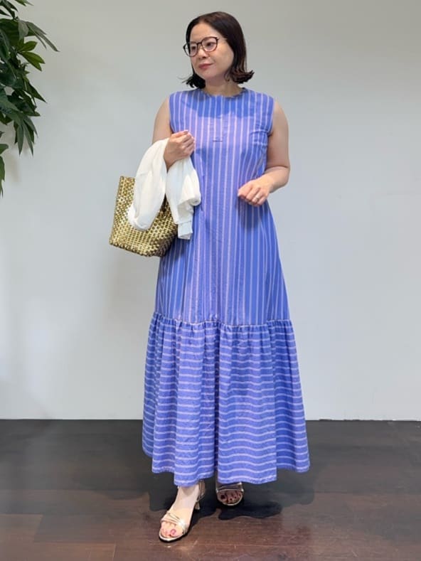 Asamiさんの「UNTITLED｜【追加】ライトダブルリングネックレス」を使ったコーディネート