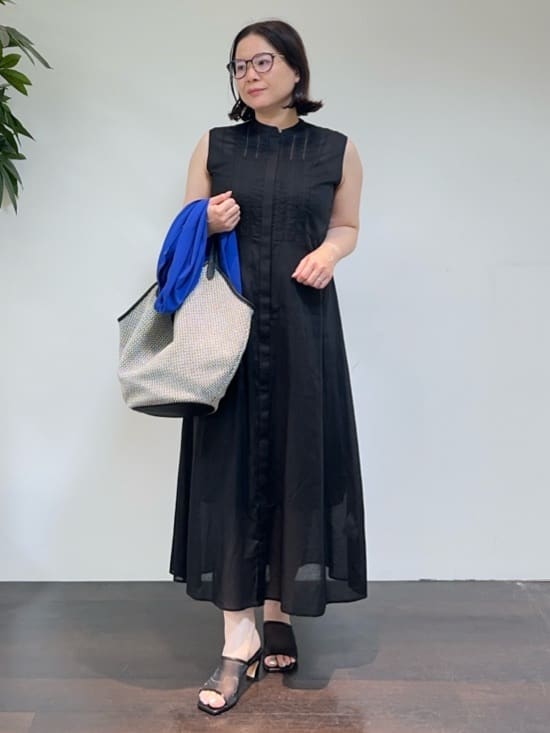 Asamiさんの「UNTITLED｜【追加】ライトダブルリングネックレス」を使ったコーディネート