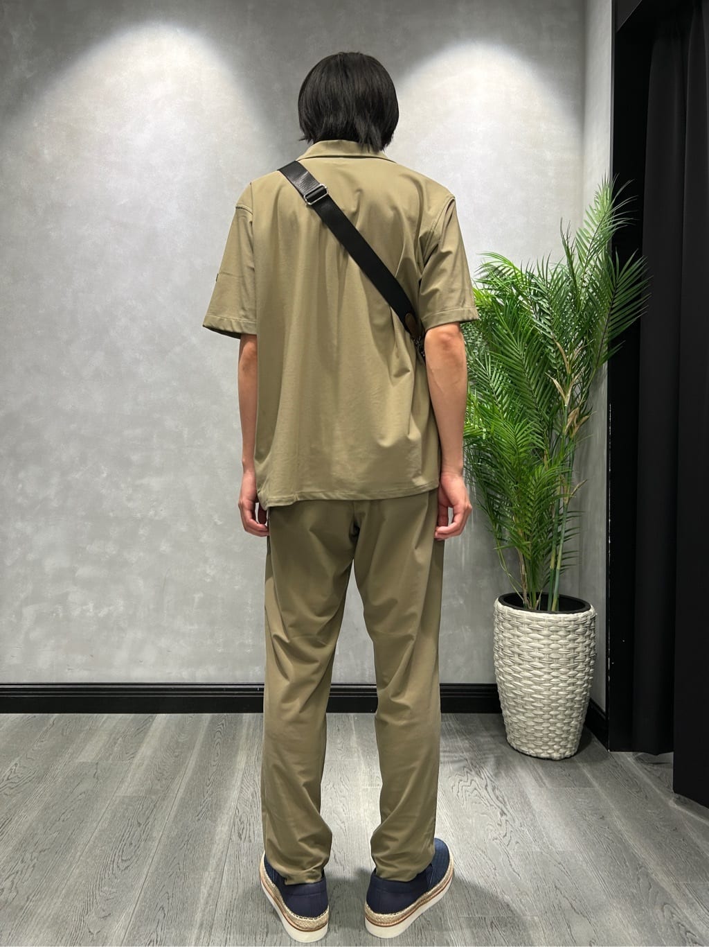 ruiさんの「TAKEO KIKUCHI｜【COOL CITY WEAR】エアートール オープンカラーシャツ /接触冷感・通気性」を使ったコーディネート