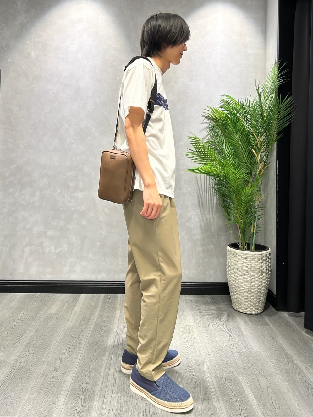 ruiさんの「TAKEO KIKUCHI｜【COOL CITY WEAR】エアートール パンツ /接触冷感・通気性」を使ったコーディネート