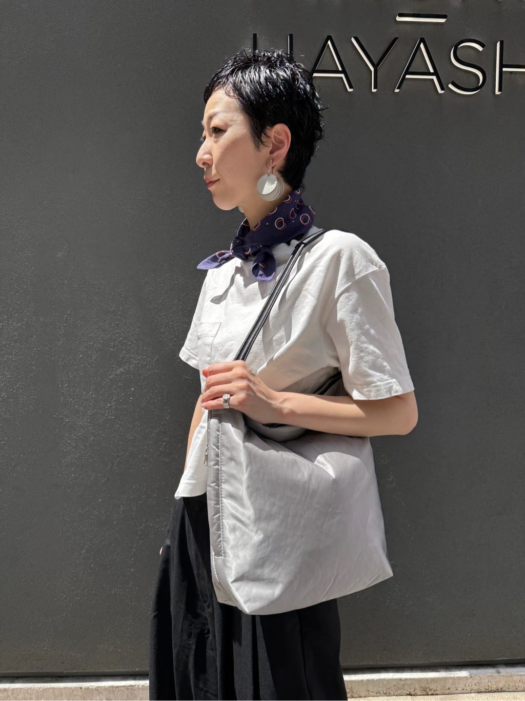 Kさんの「HIROKO HAYASHI｜ENORME（エノルメ）ショルダーバッグ」を使ったコーディネート