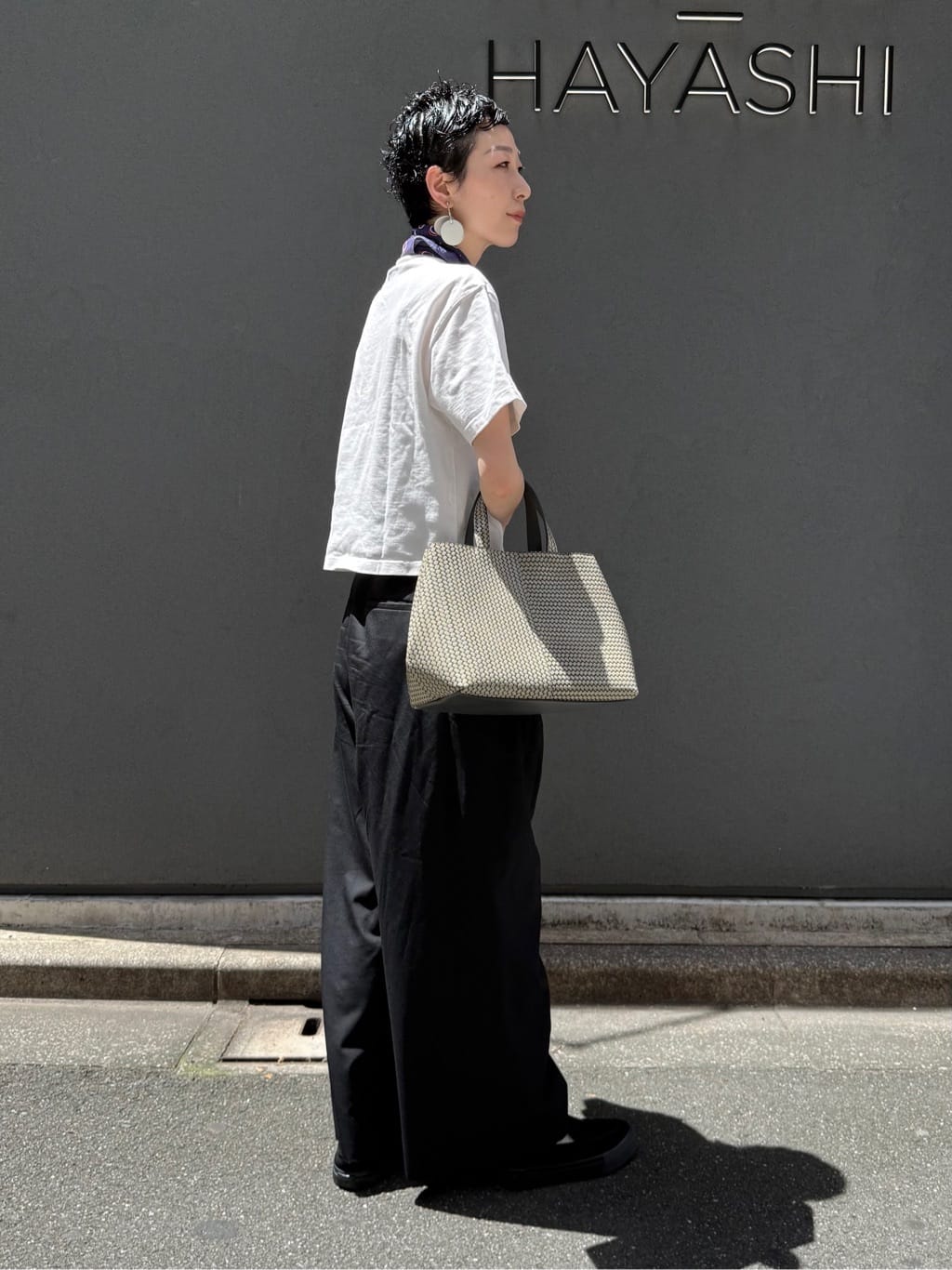 Kさんの「HIROKO HAYASHI｜OTTICA（オッティカ）ハンドトートバッグS」を使ったコーディネート