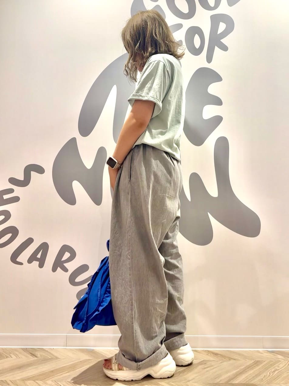 netさんの「SHOO･LA･RUE｜【PEANUTS】ひんやりTシャツ」を使ったコーディネート