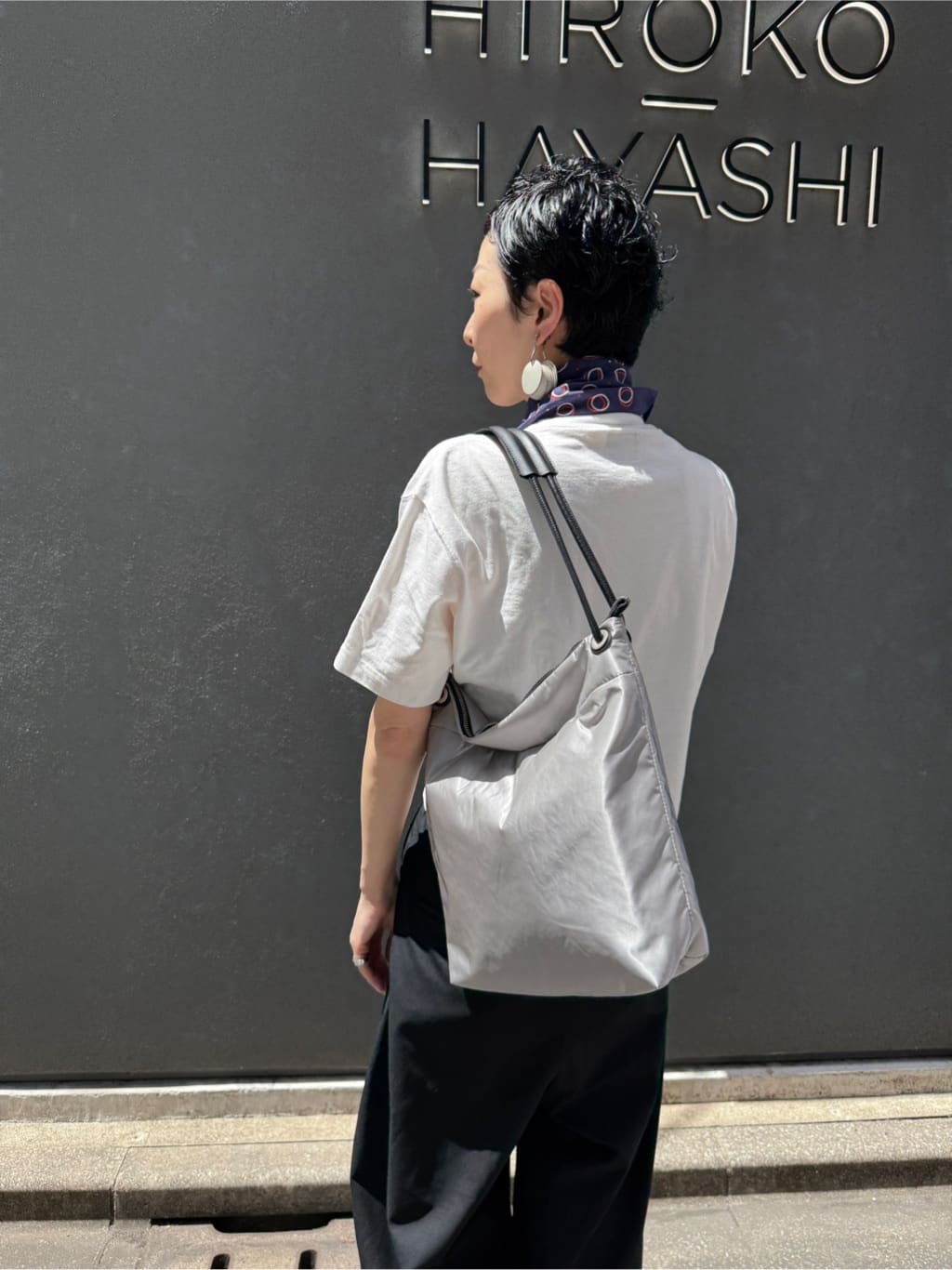 Kさんの「HIROKO HAYASHI｜ENORME（エノルメ）ショルダーバッグ」を使ったコーディネート
