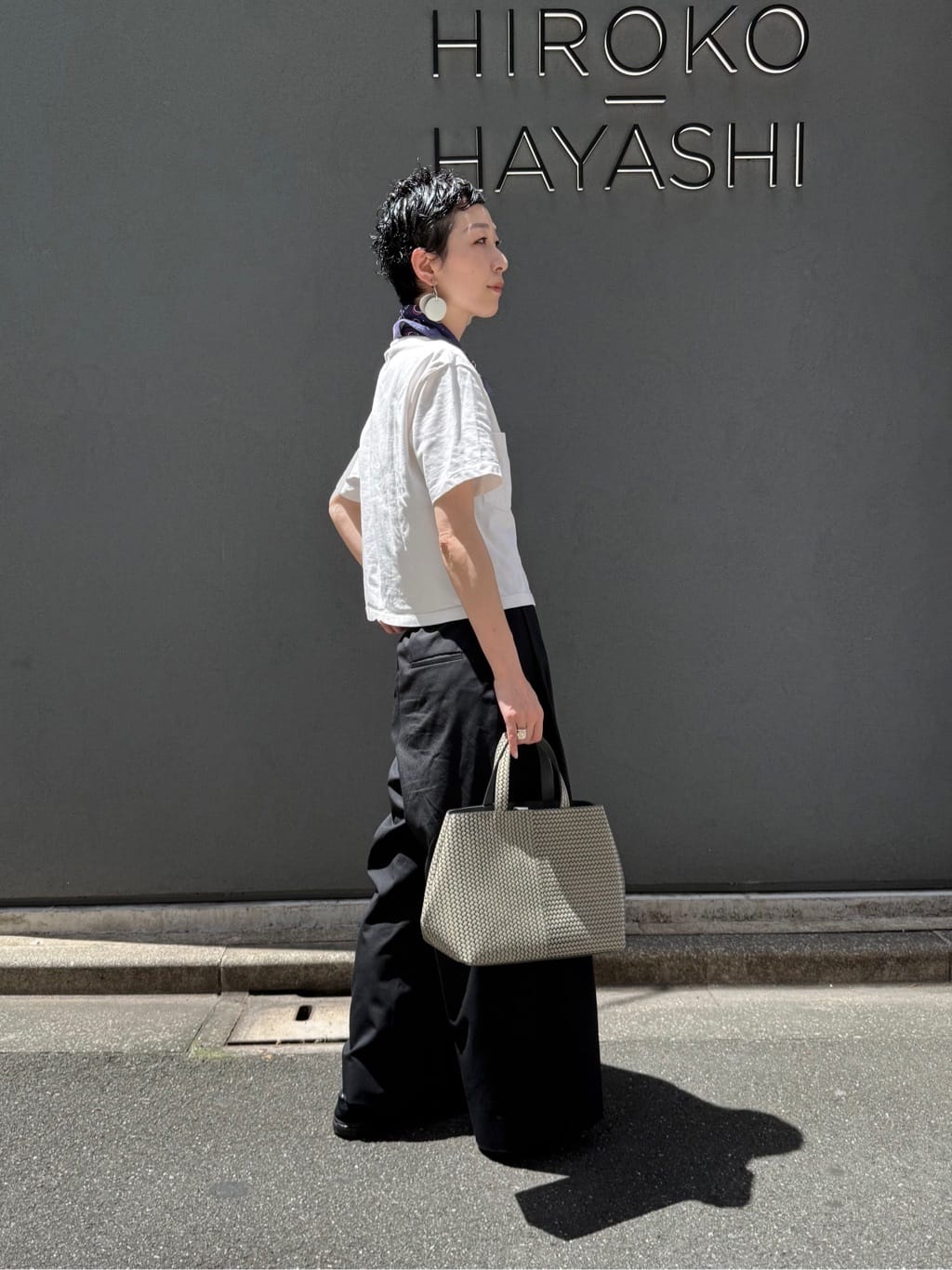 Kさんの「HIROKO HAYASHI｜OTTICA（オッティカ）ハンドトートバッグS」を使ったコーディネート