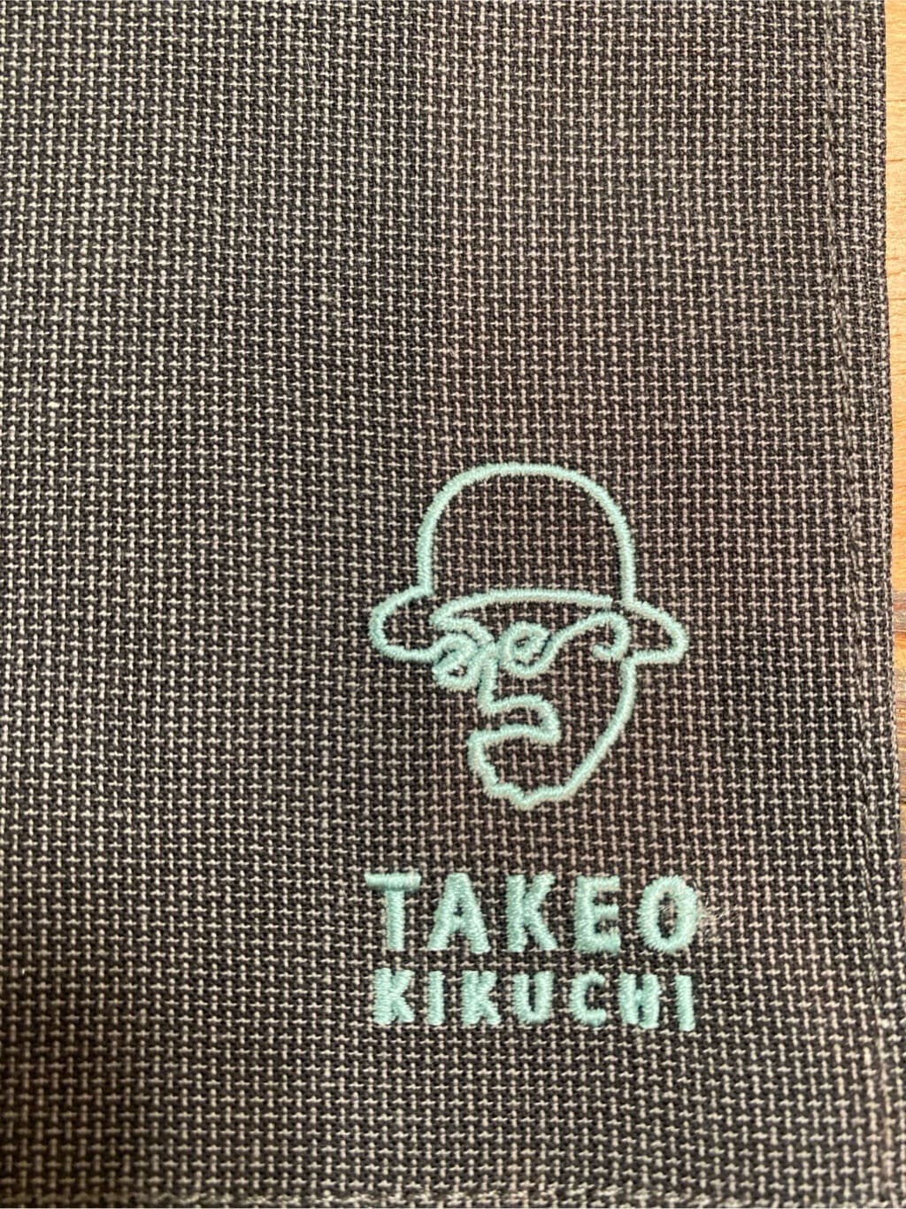マッチーさんの「TAKEO KIKUCHI｜ピンヘッド調ハンカチ」を使ったコーディネート