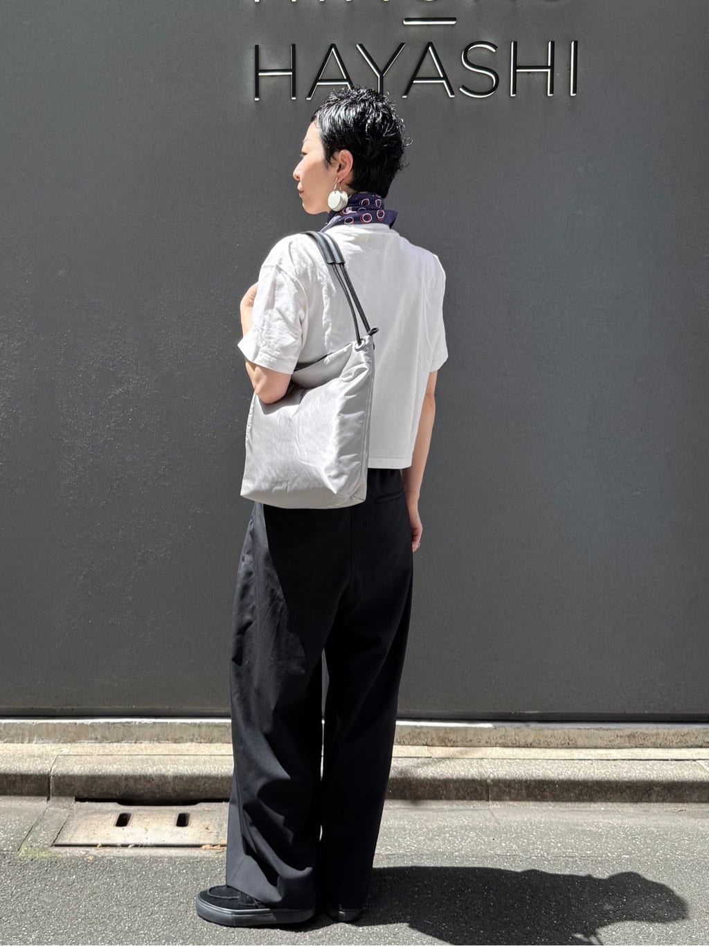 Kさんの「HIROKO HAYASHI｜ENORME（エノルメ）ショルダーバッグ」を使ったコーディネート