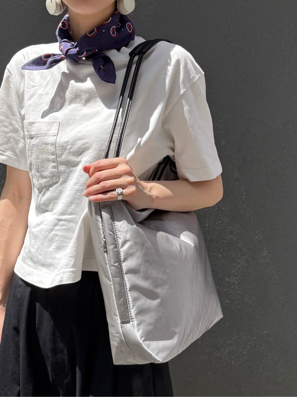 Kさんの「HIROKO HAYASHI｜ENORME（エノルメ）ショルダーバッグ」を使ったコーディネート