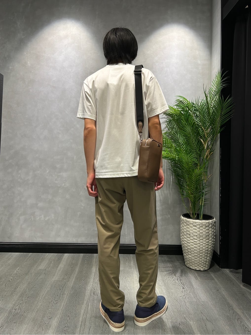 ruiさんの「TAKEO KIKUCHI｜【COOL CITY WEAR】エアートール パンツ /接触冷感・通気性」を使ったコーディネート
