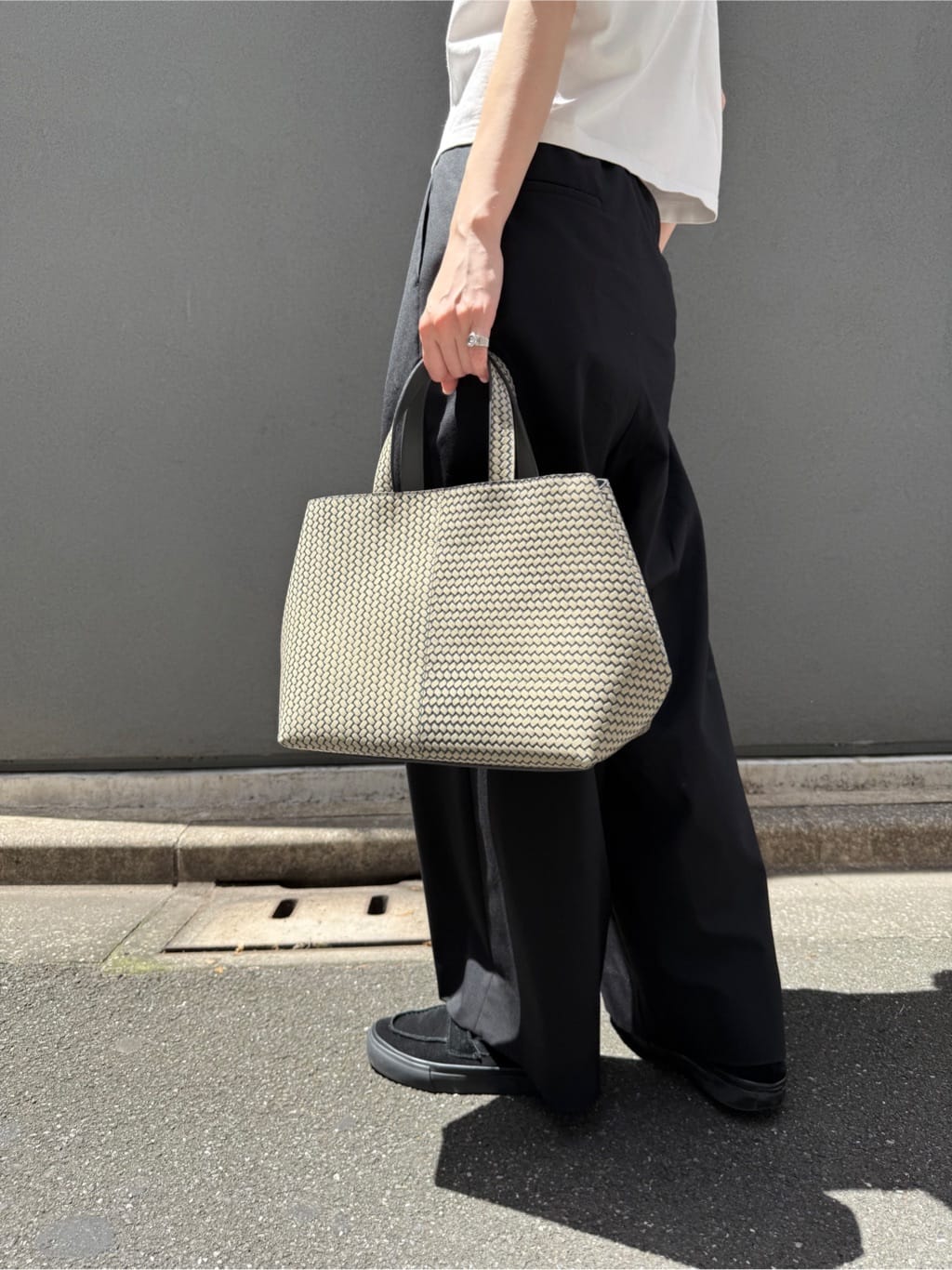 Kさんの「HIROKO HAYASHI｜OTTICA（オッティカ）ハンドトートバッグS」を使ったコーディネート