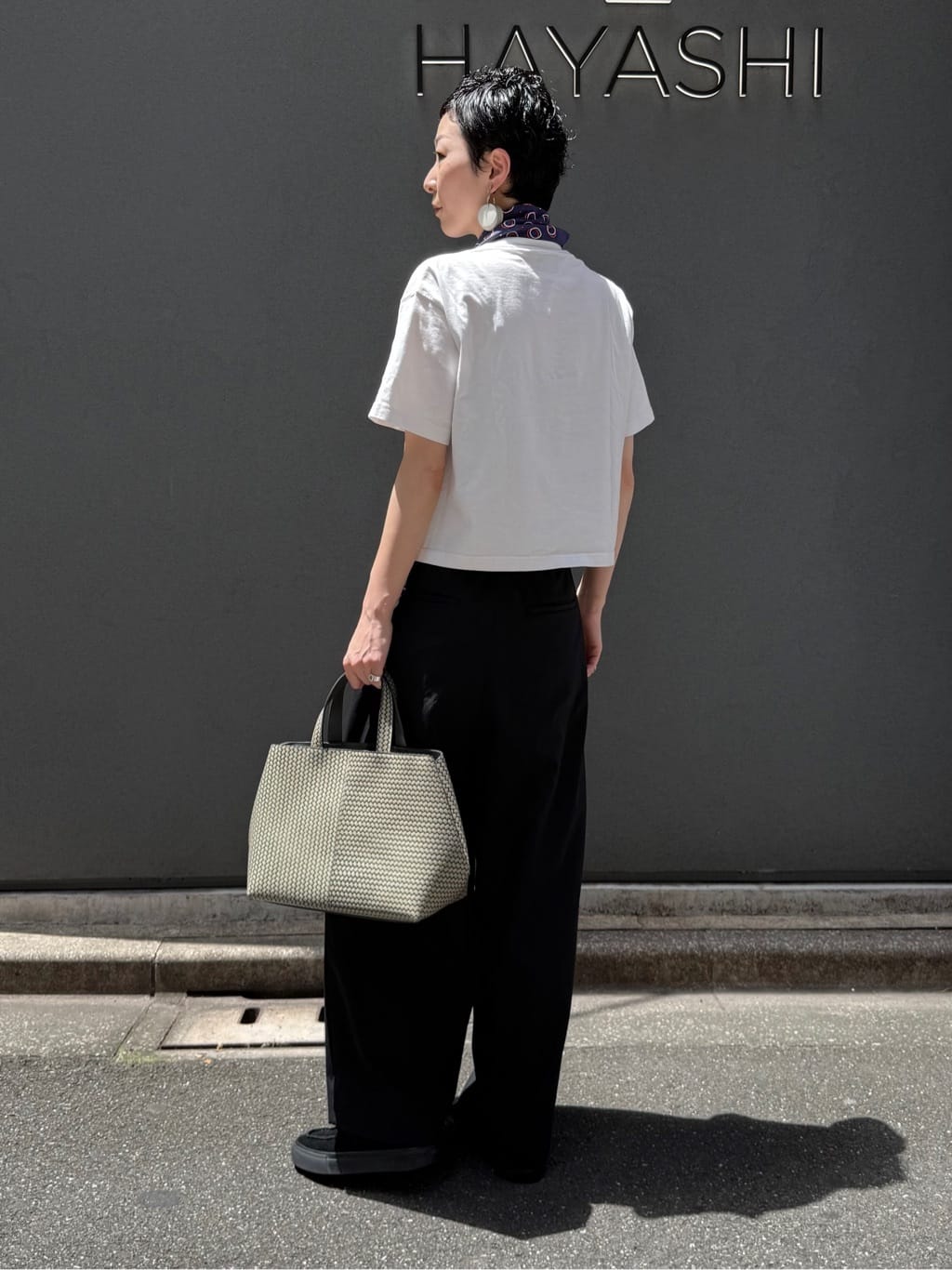 Kさんの「HIROKO HAYASHI｜OTTICA（オッティカ）ハンドトートバッグS」を使ったコーディネート