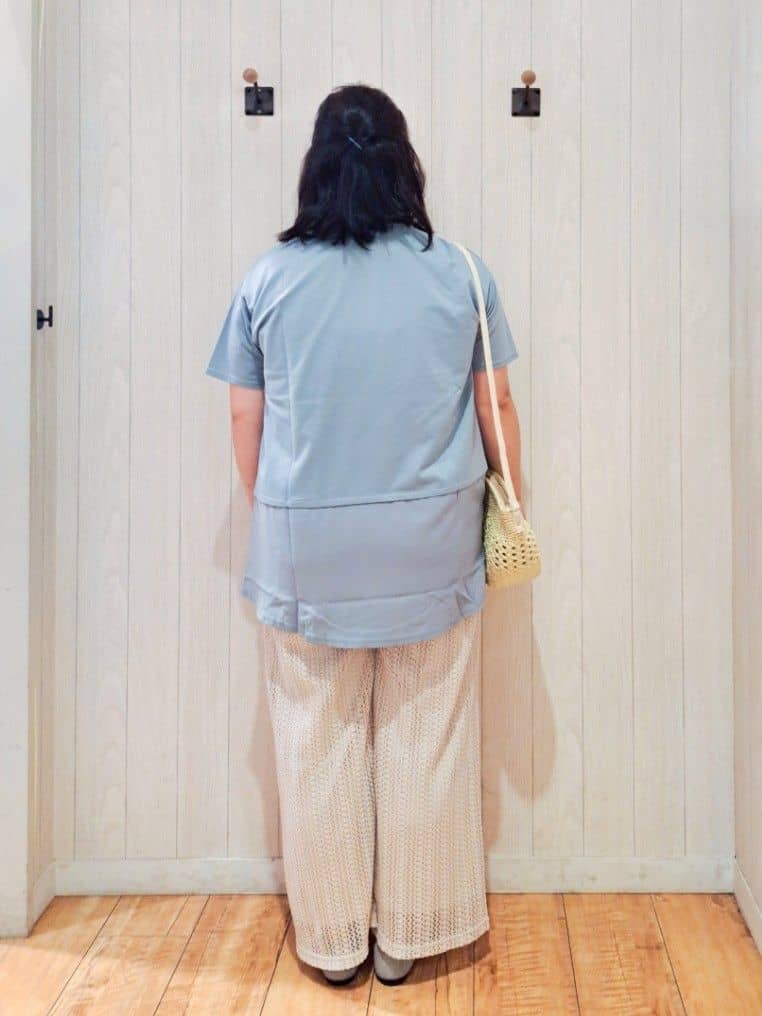 kotomiさんの「SHOO･LA･RUE｜【S-LL/UV/吸水速乾】きれいに体型カバー Aライン チュニックワンピース」を使ったコーディネート