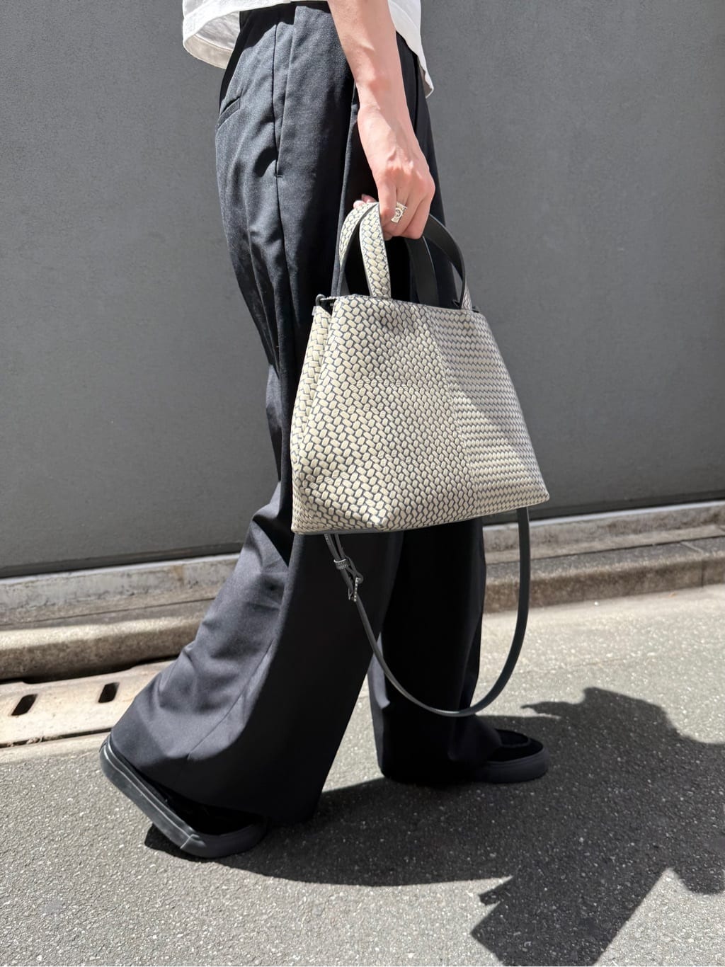 Kさんの「HIROKO HAYASHI｜OTTICA（オッティカ）2wayショルダーバッグ」を使ったコーディネート