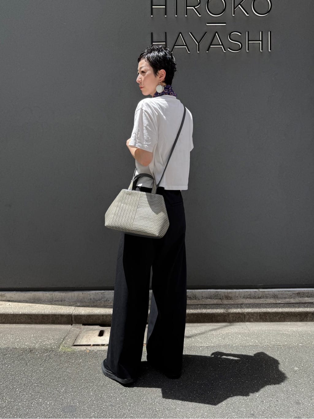 Kさんの「HIROKO HAYASHI｜OTTICA（オッティカ）2wayショルダーバッグ」を使ったコーディネート