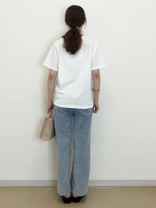 miyuuさんの「OPAQUE.CLIP｜◆フォトプリントTシャツ【洗濯機洗い可】」を使ったコーディネート