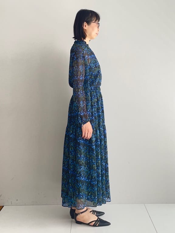 murayamaさんの「INDIVI｜【軽く羽織れる！】ダブルジャケット」を使ったコーディネート