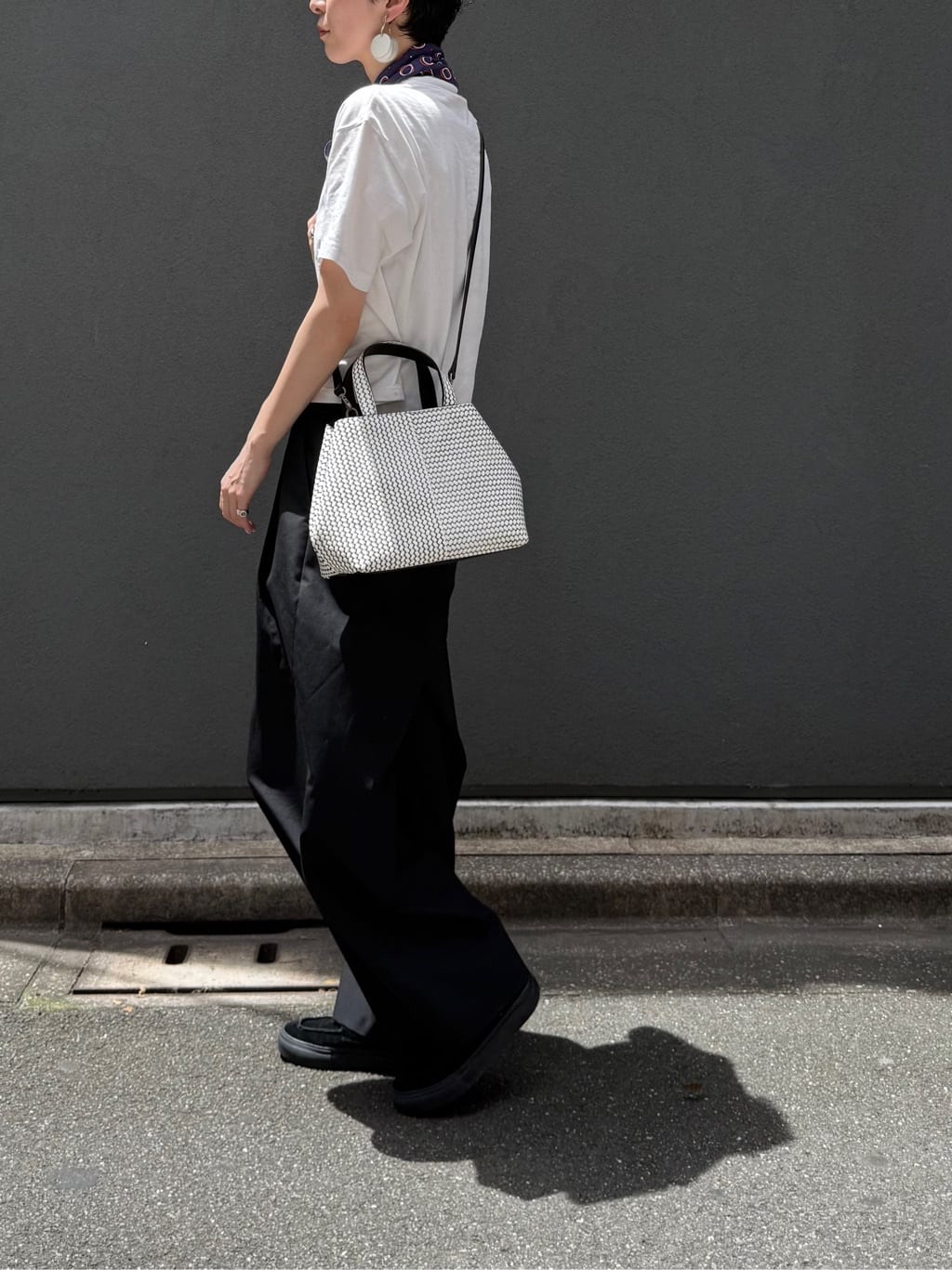 Kさんの「HIROKO HAYASHI｜OTTICA（オッティカ）2wayショルダーバッグ」を使ったコーディネート