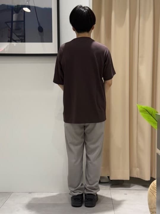 はさんの「THE SHOP TK｜リサイクルアート半袖Tシャツ【接触冷感/洗濯機OK】」を使ったコーディネート