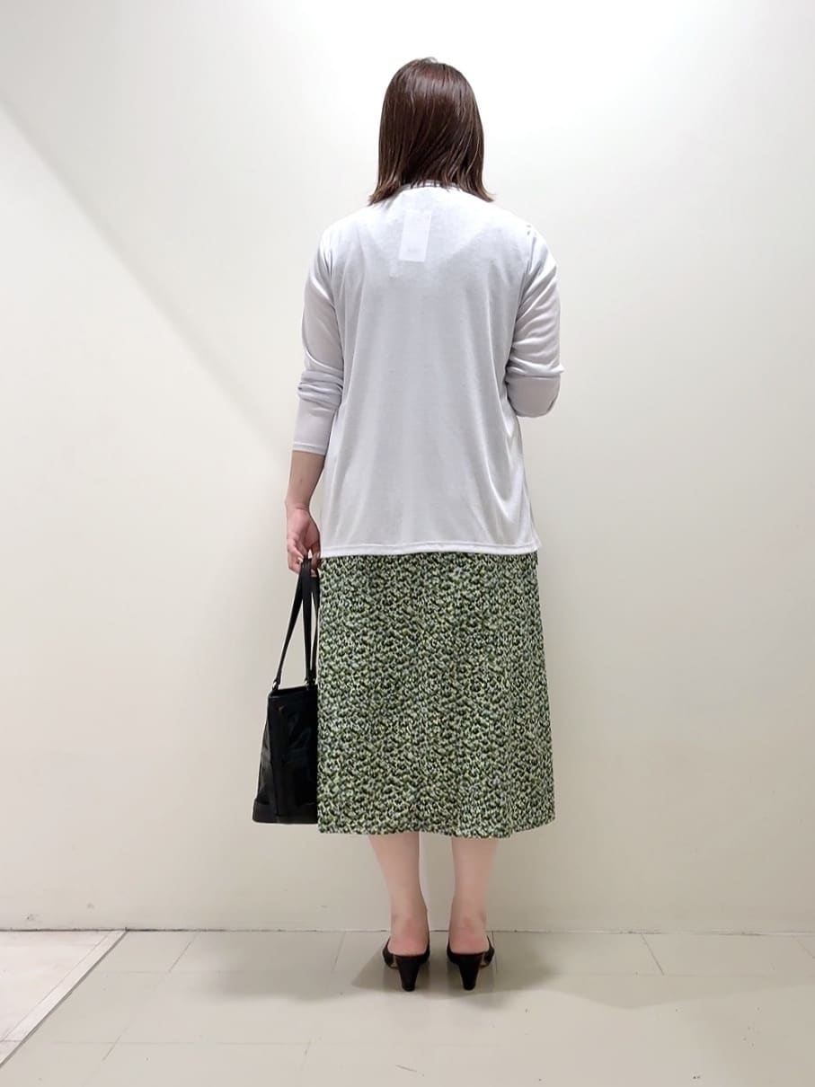 YUIさんの「UNTITLED｜◆【接触冷感/UV機能/遮熱】ジャージカーディガン」を使ったコーディネート