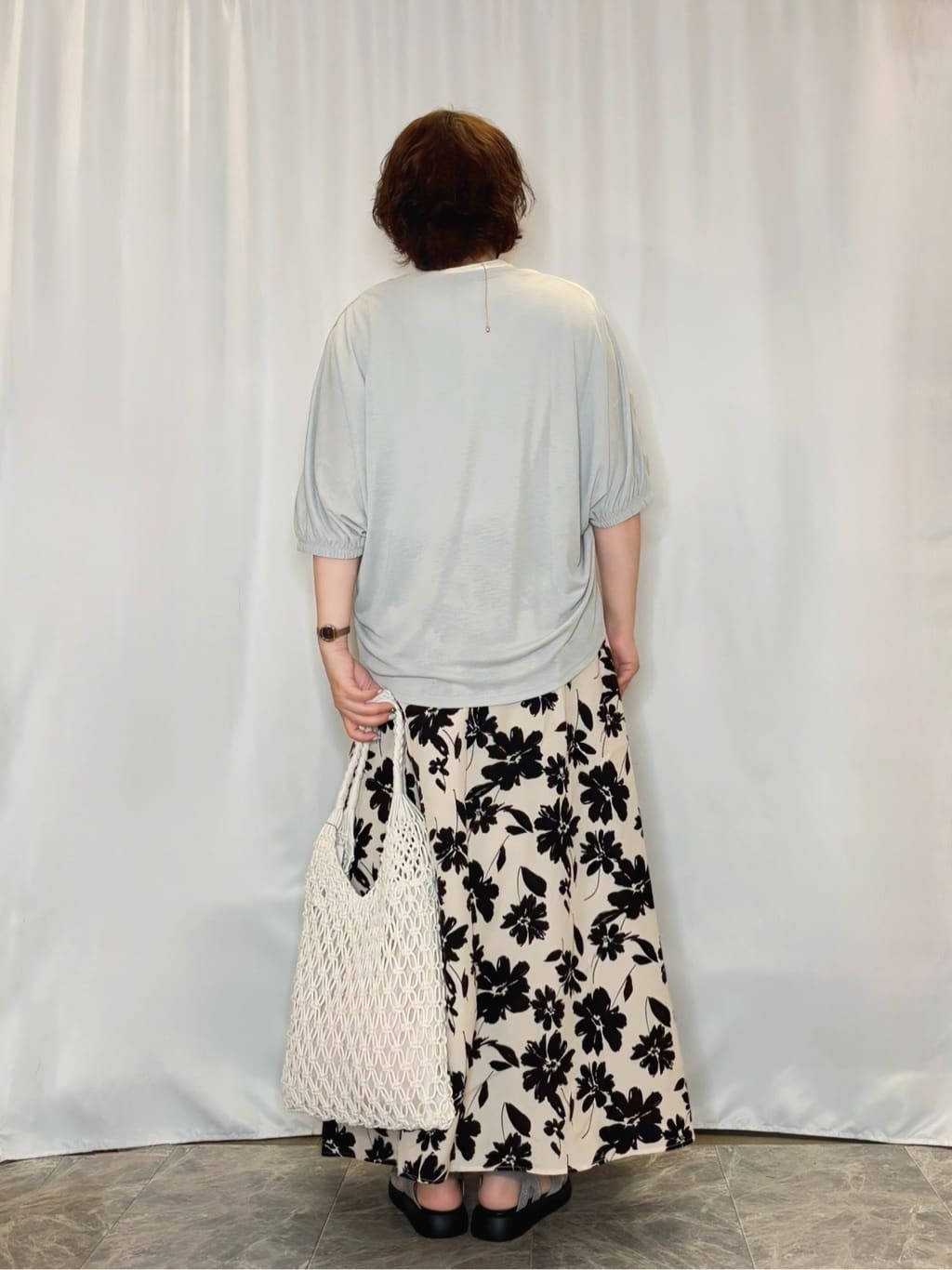 たみさんの「SHOO･LA･RUE｜【UV/さらさらタッチ】女性らしさ漂う 5分袖ボレロカーディガン」を使ったコーディネート