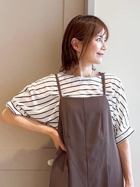 yamakoさんの「grove｜履き心地◎！フットベッドサンダル」を使ったコーディネート