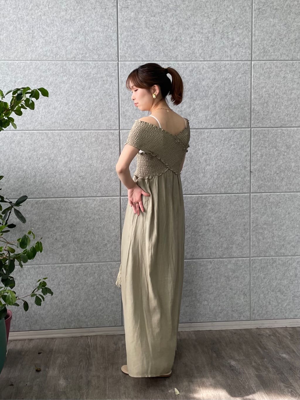 ねねさんの「INDIVI｜」を使ったコーディネート