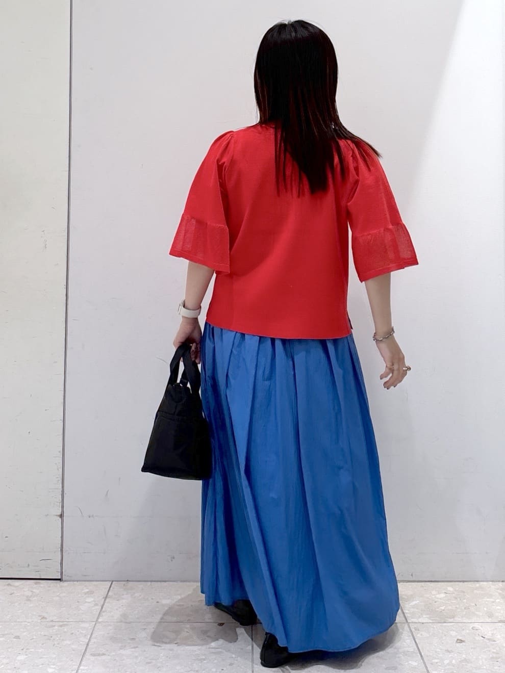 mameさんの「OPAQUE.CLIP｜【定番/6color】名品フラットバレエシューズ」を使ったコーディネート