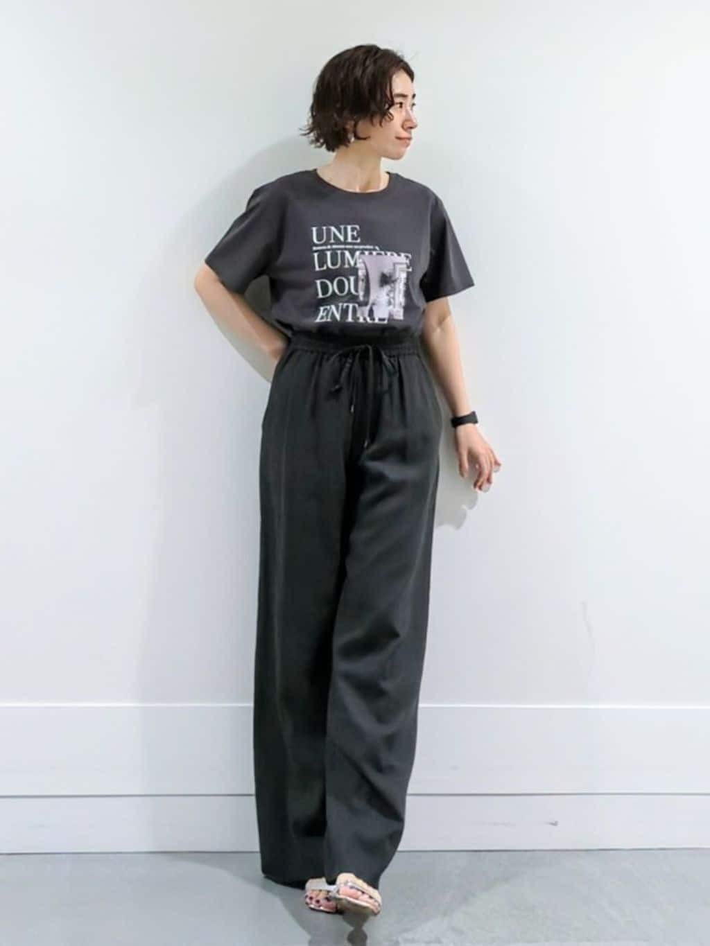 ミズタさんの「UNTITLED｜【ロゴT/プリントT】グラフィックTシャツ」を使ったコーディネート